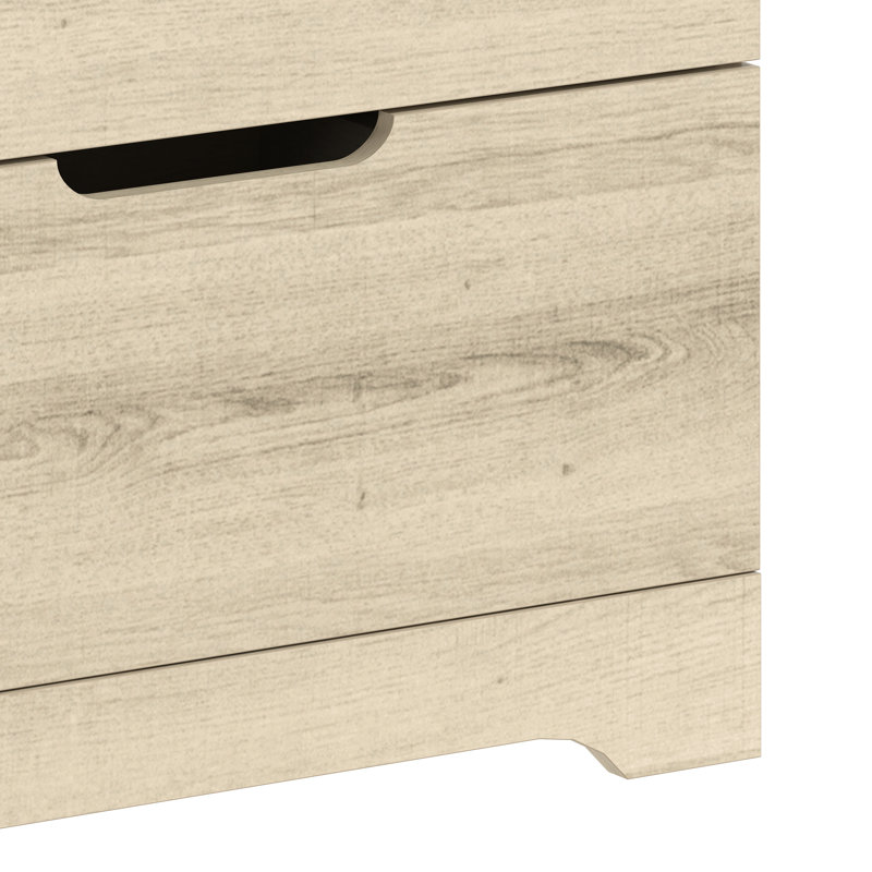 Aroob 6 Drawer Dresser 47.24'' W, Oslo Oak