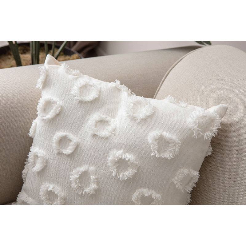 Ensemble de housse de coussin (2 pièces), Blanc