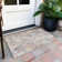 Machine Washable Indoor/Outdoor Xhevrie Taupe Rug