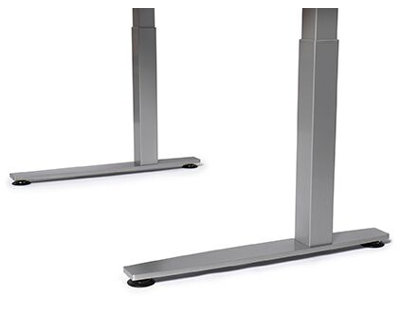 Equity Trapezoid Height Adjustable 59'' L Training Table