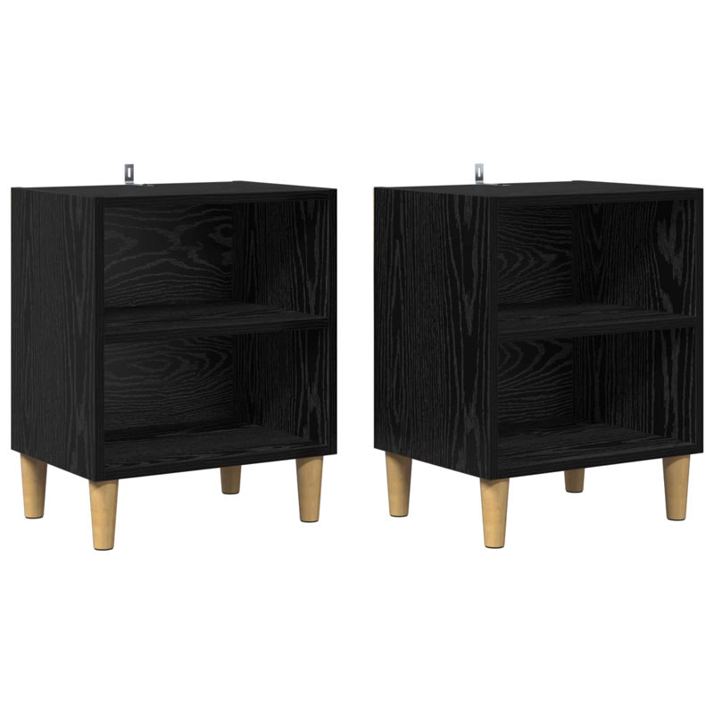 40cm W Manufactured Wood Bedside Table