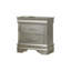 Table de chevet Modern Silver 2 - Solution de rangement polyvalente et attrayante
