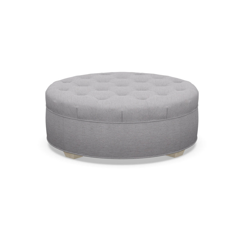 Round Ottoman, Sandstone, 2243-80