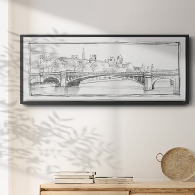 Pont de Notre Dame- Framed Canvas