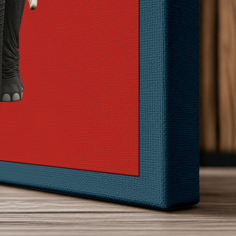 Print, 36x24 - 91.4 x 61.0 cm, Teal Border