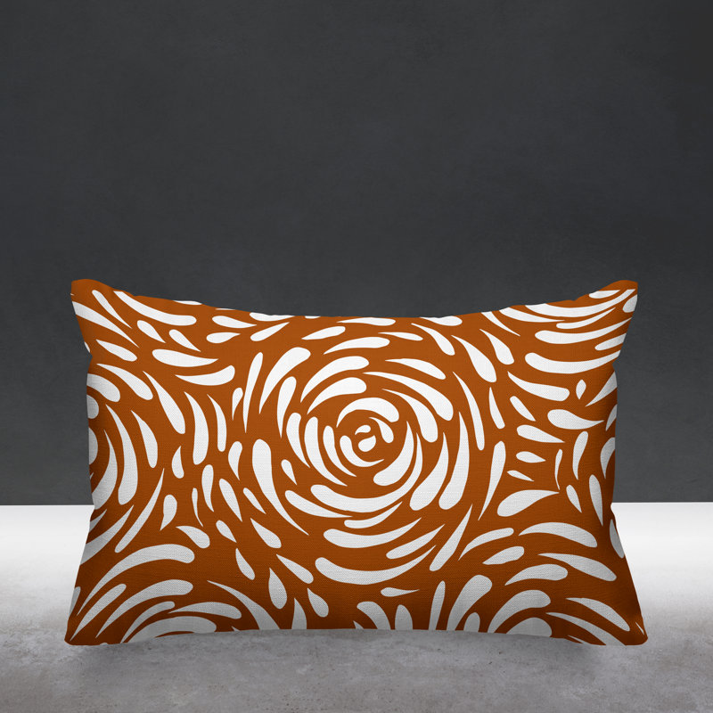  Housse et insert de coussin d'extérieur pour l'extérieur, Orange brûlé