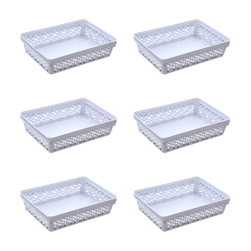 Tramia Long Tray 12 Pack, 2" H x 6.7" W x 9.3" D