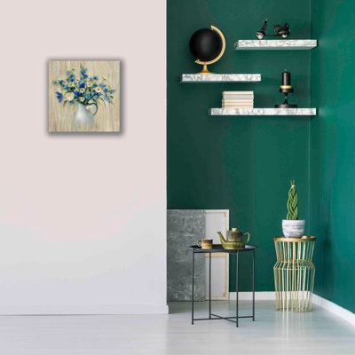 «Coastal Bouquet» par Silvia Vassileva, art mural sur toile, 12 po x 12 po