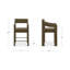 Elise Counter Stool Ochre-1788423506