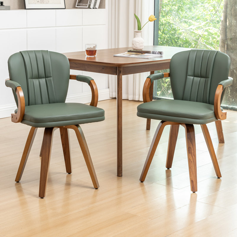 51cm H Upholstered Armchair, Green