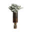 Sagebrook Home 17" Kano Small Glass Hurricane With Stone Base-1108027493