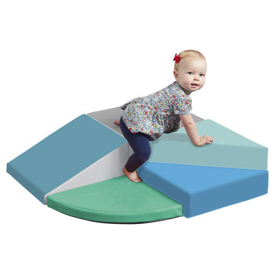 ECR4Kids SoftZone Junior Tiny Twisting Climber, Beginner Playset, 5-Piece