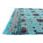 5x8 Pham Turquoise Rug
