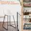 Tabouret de comptoir en simili cuir Aiyana-1302269750-1302269749
