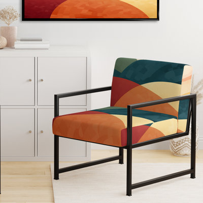 Chaise d'appoint rembourrée Retro Dreamscape