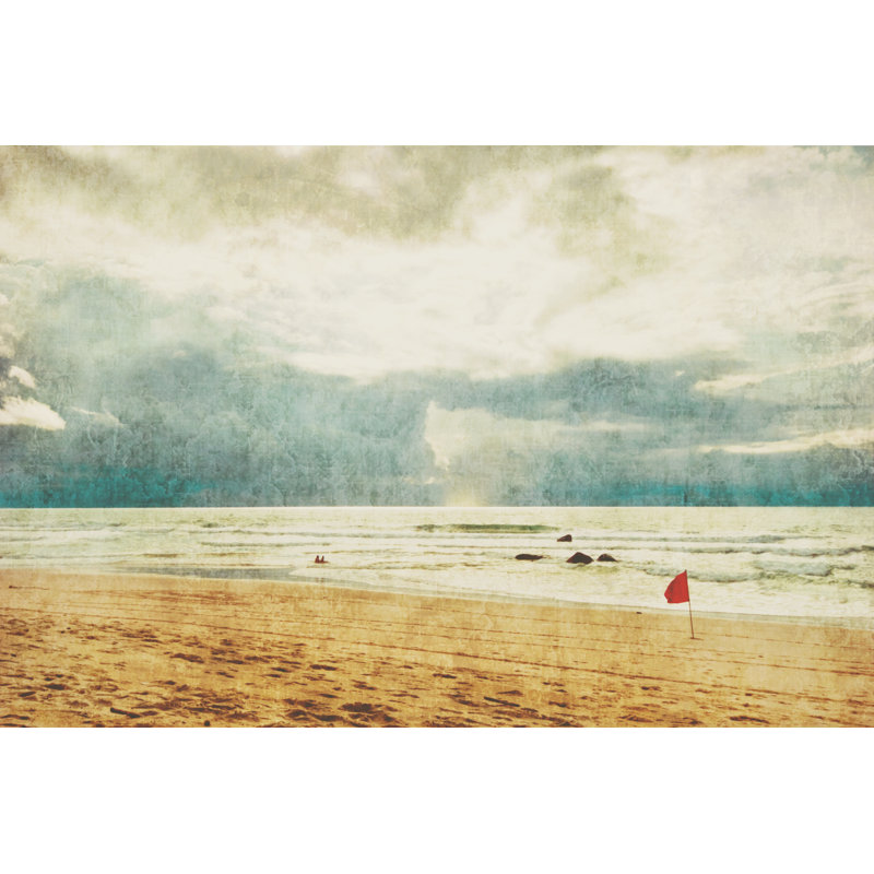 Exotic Tropical Beach by DeltaOFF - Wrapped Canvas Print, 30cm H x 46cm W