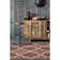 Colier Flatweave Hand-Woven Brown, White Geometric Wool Dhurrie Rug