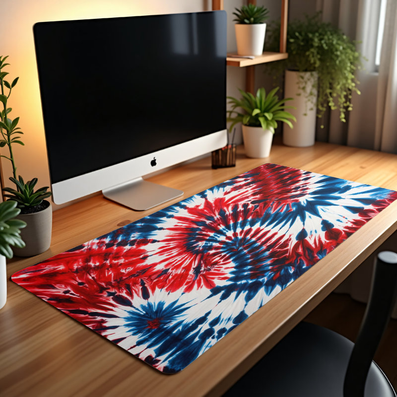 Polyester Desk Pad, 14.4x12.1