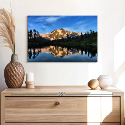 Alvord Mount Shuksan On Picture Lake