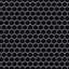 Metro 1" Hex Glossy Black 10-1/4 in. x 11-7/8 in. Porcelain Mosaic Tile