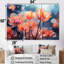 «Colorful I» - Tulipes, ensemble d'art mural-107765133-107765137