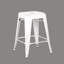 Tabouret de bar et de comptoir en métal de style champêtre rustique Kendraya-48735758-24030455-48735760