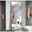 Miroir de plancher rectangulaire Adalbero