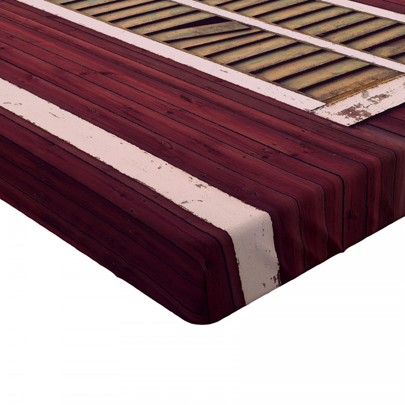 Drap-housse en microfibre Shutters, Double