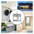 36 in. W x 21 in. D Stainless Steel Freestanding Single Bowl Utility Sink Laundry Sink with Pull Out Kitchen Sink Faucet-121602683
