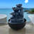 Cidalino Weather Resistant Table Top Fountain with Light