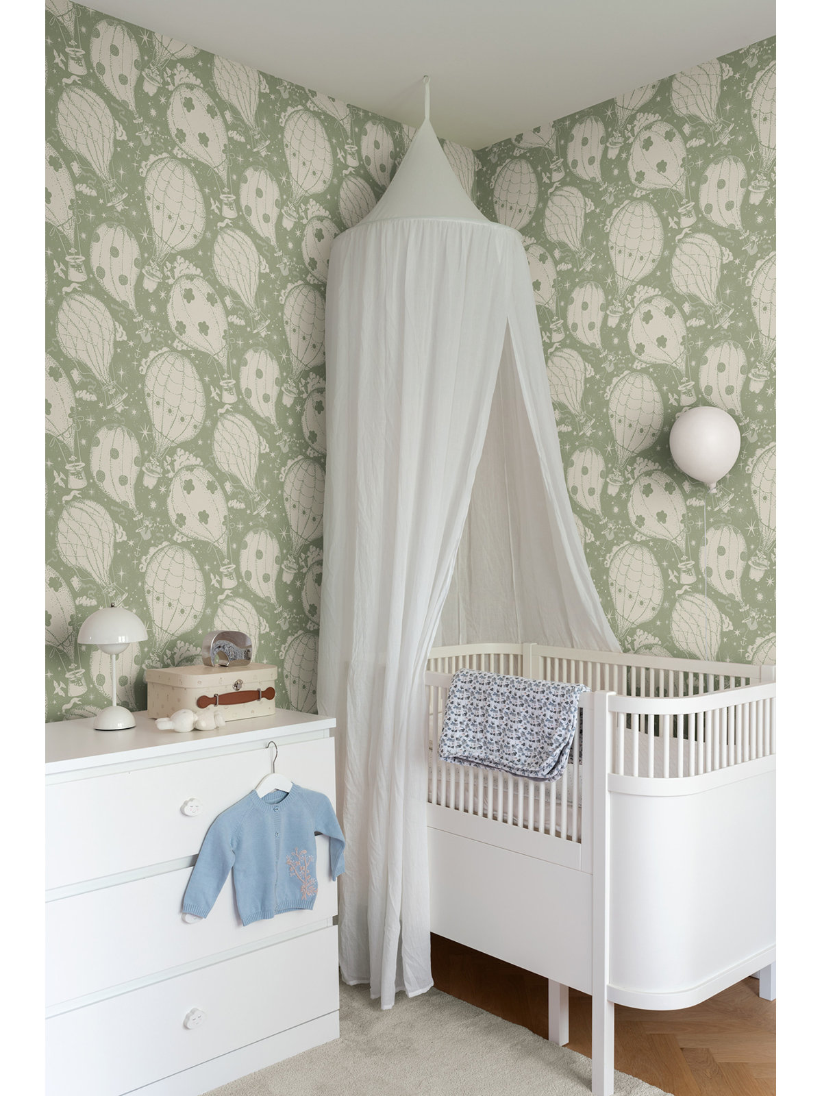 Wallpaper Double Roll, Green