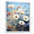 Cadre flottant blanc