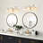 Kaynen Dimmable Vanity Light With Milky - White Spherical Glass Shades-1353080694-1366122789