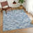 Machine Washable Indoor/Outdoor Chantille ACN2297 Geometric Rug-878703314
