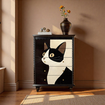 Armoire de rangement en bois massif