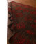 Tapis marocain en laine brun foncé fait à la main 8 x 10