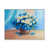 Toile avec cadre flottant blanc