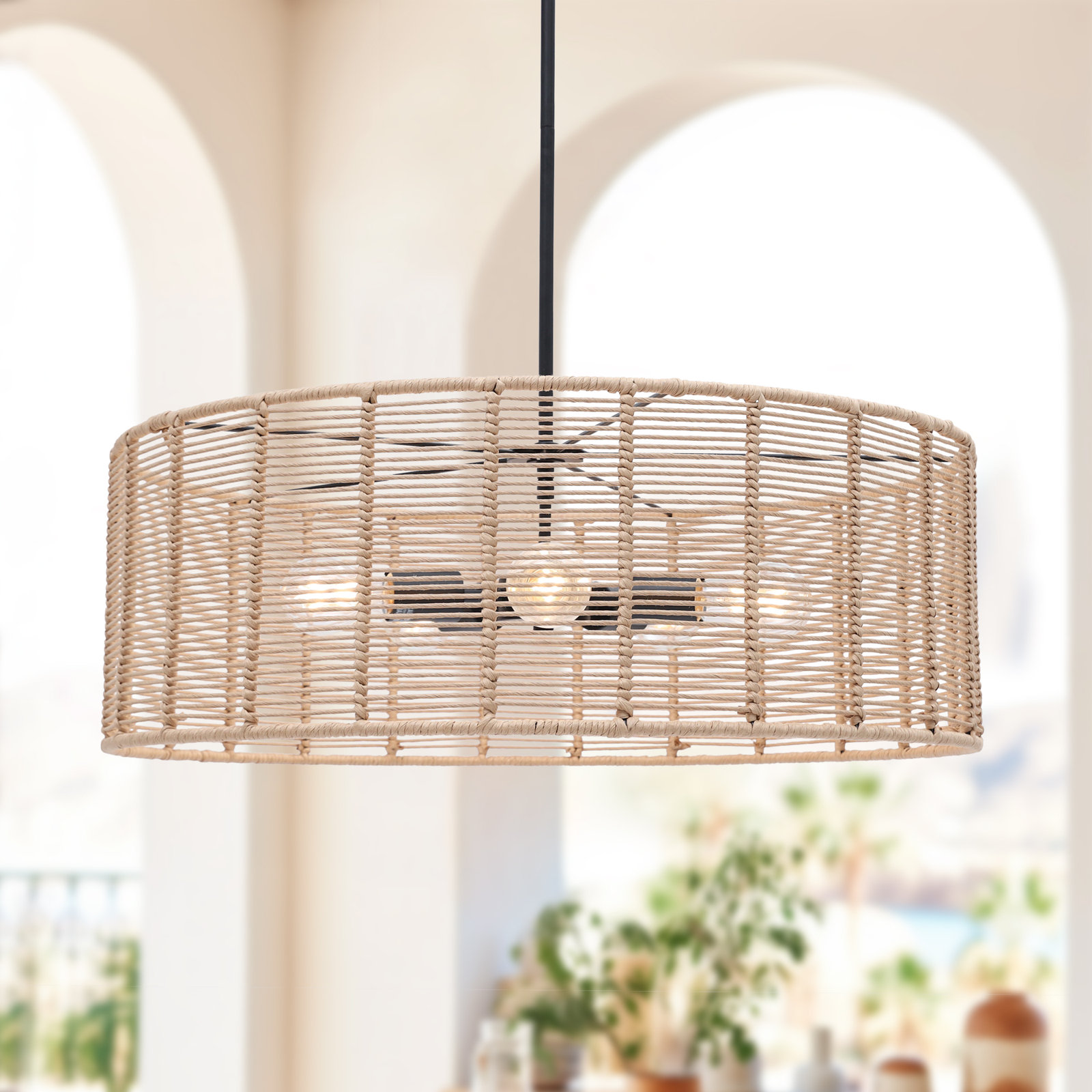 Coreon Iron 5-Light Chandelier