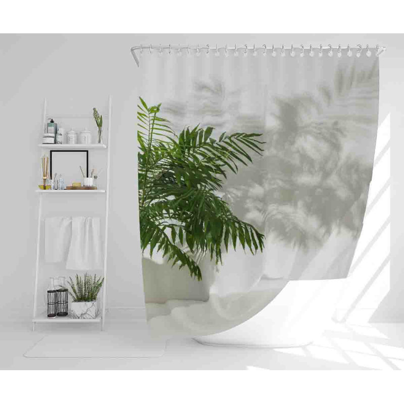 Mirsad 13 Piece Polyester Shower Curtain Set