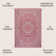 Aaleayah Medallion Textured Weave Fuchsia/Light Gray Indoor/Outdoor Rug