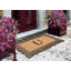 Paillasson à motif de monogramme de 24 po x 36 po Carson-70051045-70051025