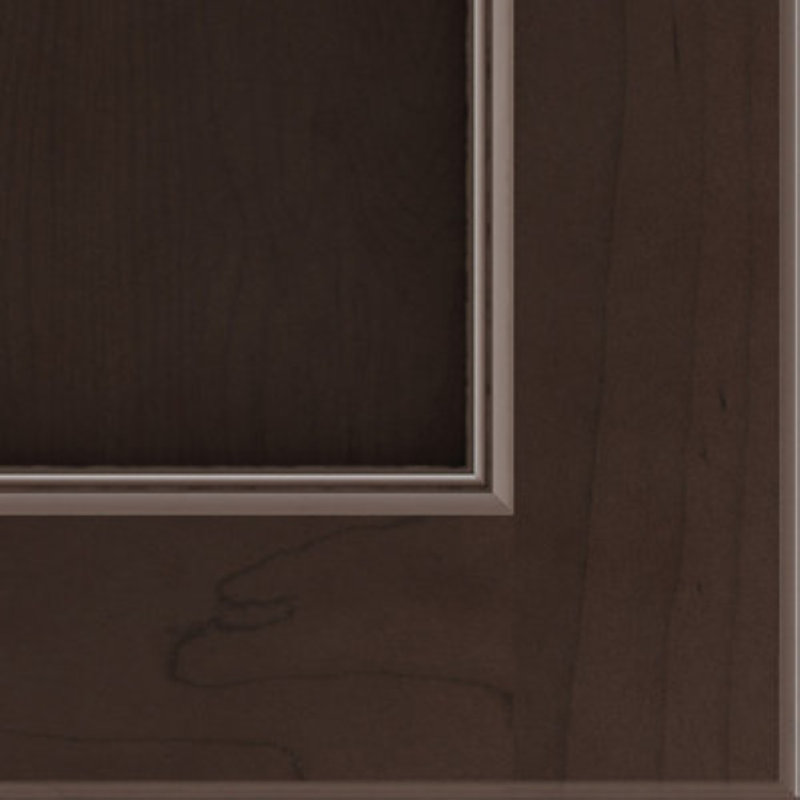 Dwelling Value Livingston Door Sample, Toasted Spice/Stone Glaze, Maple