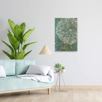 Art floral contemporain abstrait