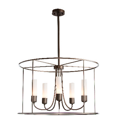 Luminaire suspendu d'extérieur 5 lumières Portico