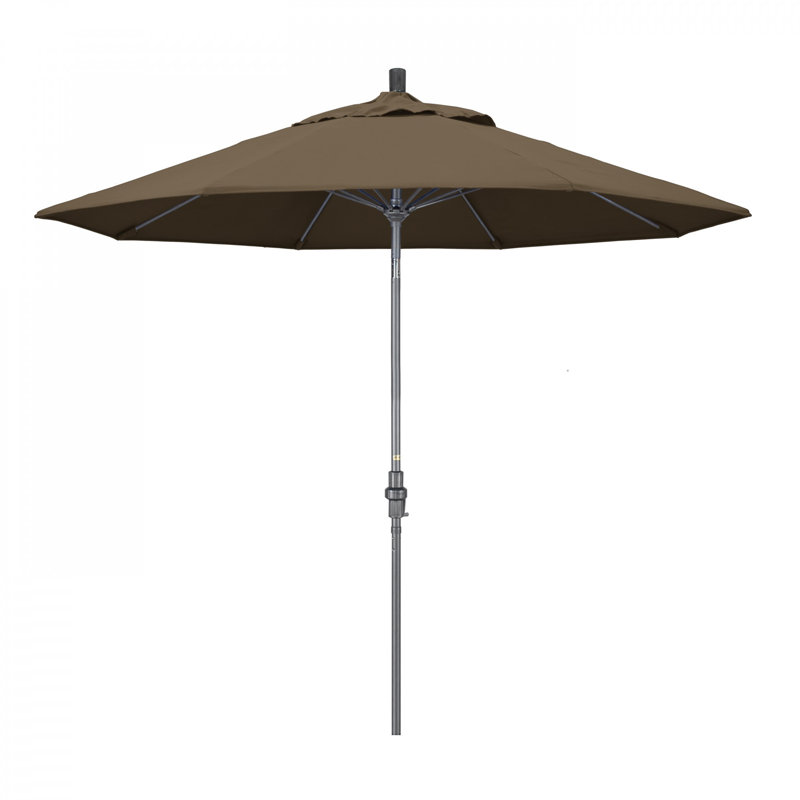 Sun Master Series 90'' Umbrella Sunbrella® Umbrella, Cocoa