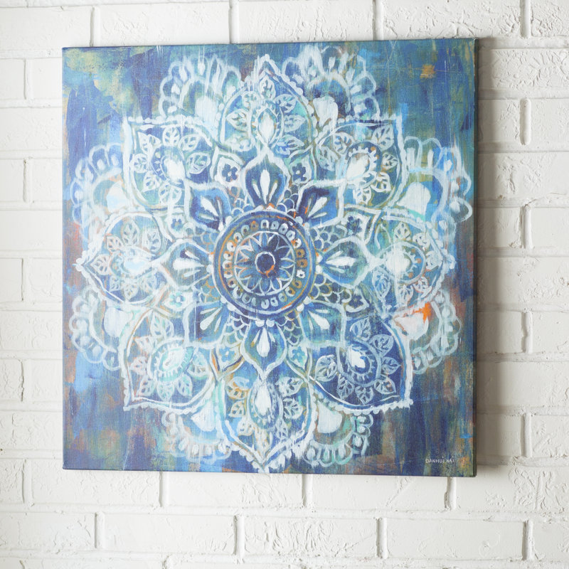 «Mandala II», reproduction de photo, H 26 po x l 26 po x p 1,5 po, Toile