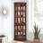 Corner Curio Cabinet with 5 Shelves and Lighting System Solid base frame, comfortable, durable, beautiful-1721084573