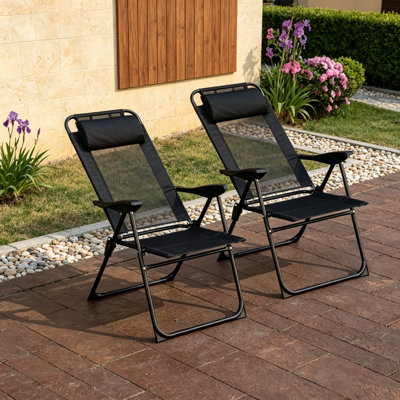 Folding Patio Chairs Set Of 2