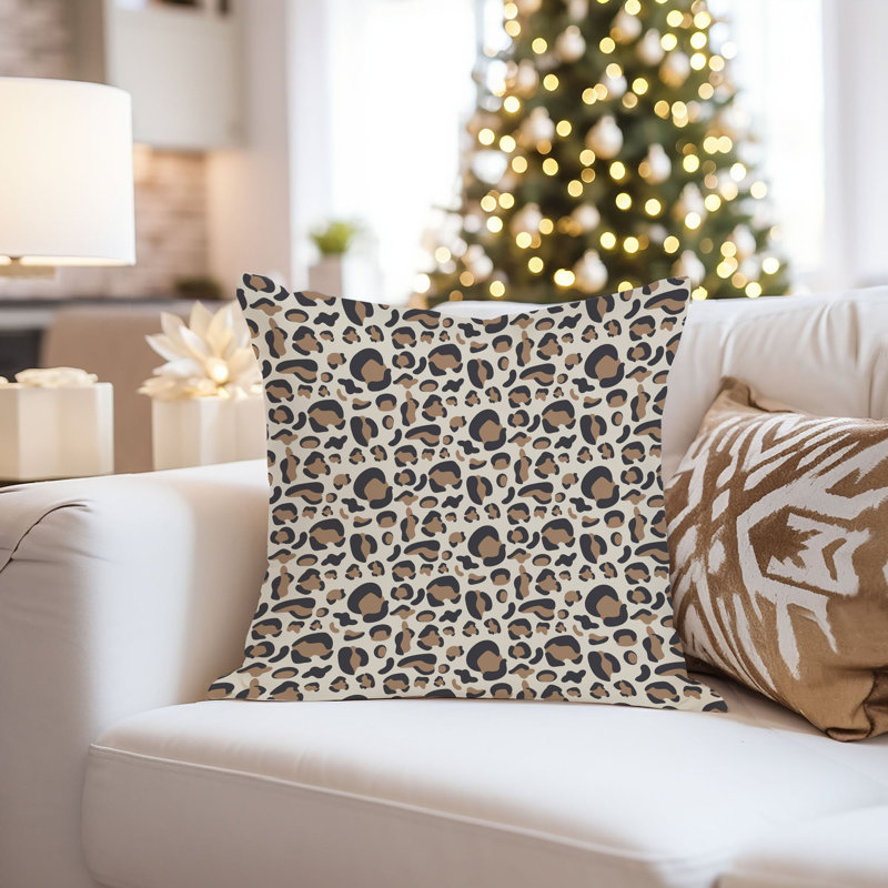 Animals Abstract Leopard Pattern I Modern, 20"H x 20"W