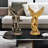 12Inch St Michael Statue Saint Archangel Michael Statue Defeated Lucifer Tramples Demon Resin Battle Angel Sculpture Bronze